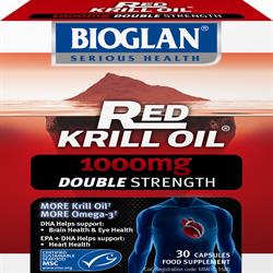 Aceite de Krill Rojo 1000mg Doble Fuerza 30 cápsulas