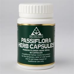 Gélules d'herbes de passiflore 300 mg 60 gélules