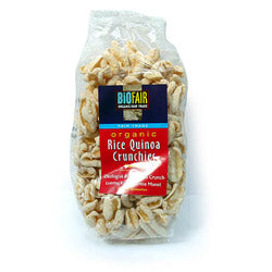 אורז קינואה קראנצ'ים אורגניים 120 גרם (הזמינו ביחידים או 6 עבור קמעונאות חיצונית)