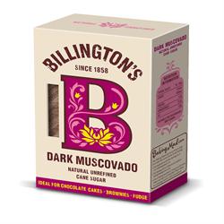 Donkere Muscovado-suiker 500g (bestellen in singles of 10 voor ruilbuiten)
