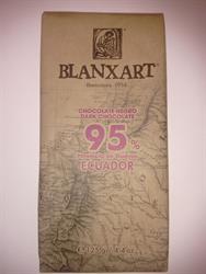 Chocolate NEGRO PREMIUM 95% Ecuador, origen único 125 g (pedir por unidades o 16 para el exterior minorista)