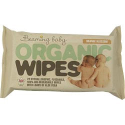 Certified Organic Baby Wipes 72's (order in singles or 12 for trade outer)