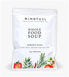 Tomato basil soup with chili, paprika & sea salt (16g of protein) (order 10 for retail outer)