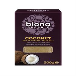 Azúcar de palma de coco - 500 g (pedir por separado o 5 para el comercio exterior)