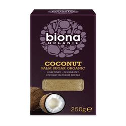 코코넛 야자 설탕 - 250g(단품으로 주문, 외부용으로 8개 주문)