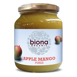 Bio-Apfel- und Mangopüree – ohne Zuckerzusatz, 350 g