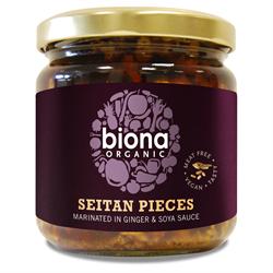 Organic Seitan Pieces marinated in ginger and soya sauce 350g