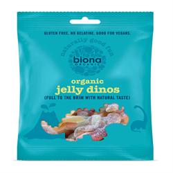 Jelly Dinos vegana orgánica 75 g (pedir por separado o 10 para el comercio exterior)