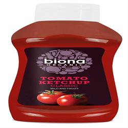 Ketchup orgánico clásico 560 g (pedir por separado o 12 para el comercio exterior)