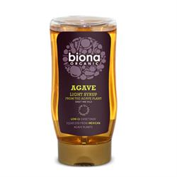 Biona biologische agavesiroop light - knijpfles 500ml
