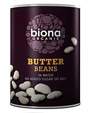 Organic Butter Beans 400g