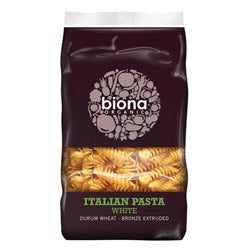 Organic White Fusilli 500g (order in singles or 12 for trade outer)