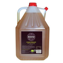 Aceto di Sidro con la Madre Biona Organic 5ltr (ordinare singolarmente o 2 per commercio esterno)