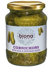 Cornichons Organic 330g