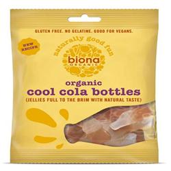 Organic Cola Bottles 75g (order in singles or 10 for trade outer)