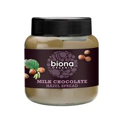 Crema de Chocolate con Leche y Avellanas Ecológica 350g