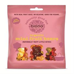 Organic Jelly Bears Tutti Fruitti 75g (order in singles or 12 for trade outer)