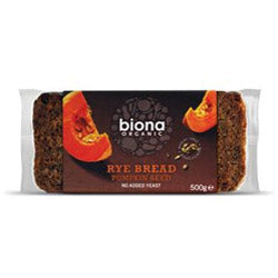 Organic Rye Bread with Pumpkin 500g