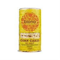 Corn Cakes no salt Organic - 100% Corn 110g (order in singles or 12 for trade outer)