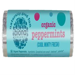 Peppermints (roll pack)Organic 21g (order in singles or 32 for trade outer)
