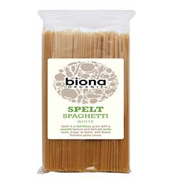 Spaghetti d'Épeautre -Blanc Bio 500g (commander en simple ou 10 pour le commerce extérieur)