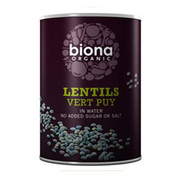 Lentilhas Biona vert 400g