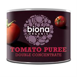 Biona ekologisk tomatpuré - Lättöppnad 70g (beställ i singel eller 50 för handel ytterst)