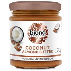Manteiga de amêndoa de coco Biona 170g