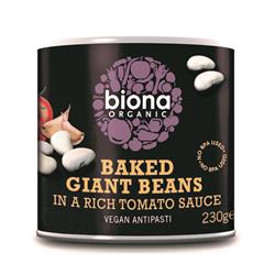 Baked Giant Beans in Tomato sauce Organic 230g
