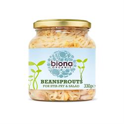 Organic Bean Sprouts - in Glass Jar 330g