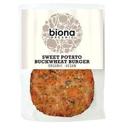 Organic Sweet Potato and Buckwheat Burger 160g (order in singles or 8 for trade outer)