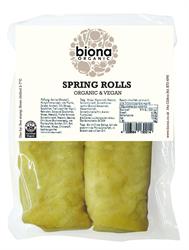 Organic Spring Rolls Veg 220g (order in singles or 5 for trade outer)