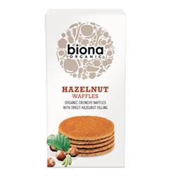 Biona Organic Hazelnut Syrup Waffles 175g (order in singles or 12 for trade outer)