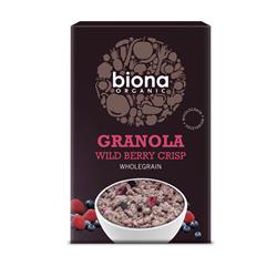 Granola orgânica de frutos silvestres Biona 375g