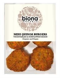 Quinoa Mini Burgers Økologisk (soyafri) 195g