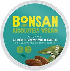Organic Vegan Almond Creme Wild Garlic 125g