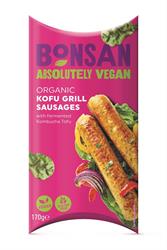 Salchichas Kofu veganas orgánicas 170 g (pedir por separado o 5 para el comercio exterior)