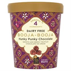 Hunky Punky Chocolate Dairy Free Ice Cream 500ml (order in multiples of 2 or 6 for trade outer)