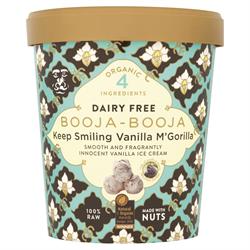 Keep Smiling Vanilla M'Gorilla Dairy Free Ice Cream 500ml (order in multiples of 2 or 6 for trade outer)