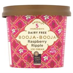 Raspberry Ripple Dairy Free Ice Cream 110ml (order in multiples of 2 or 22 for trade outer)