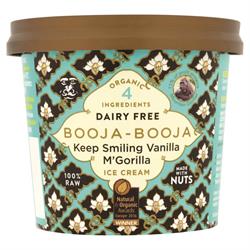 Keep Smiling Vanilla M'Gorilla Dairy Free Ice Cream 110ml (order in multiples of 2 or 22 for trade outer)