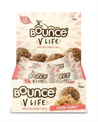 V Life Vegan Protein Energy Ball Cashew Peanut Box med 12 stk