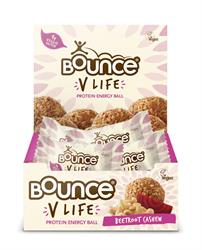 V Life Vegan Protein Energy Ball Beetroot Cashew Box of 12