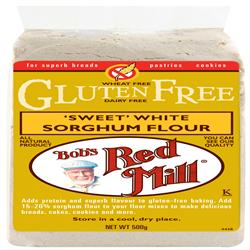 Glutenfreies weißes Sorghummehl 500 g (einzeln bestellen oder 4 für den Außenhandel)