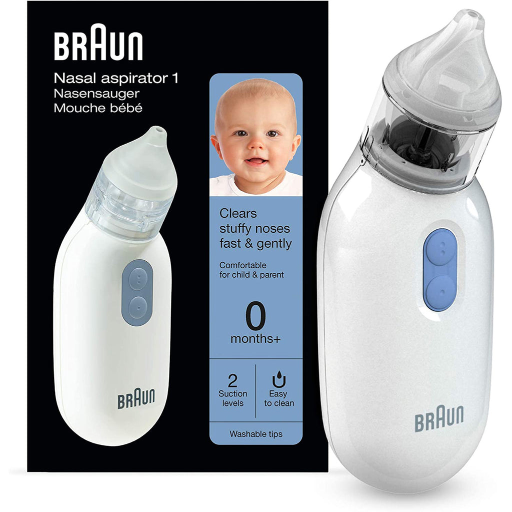 Braun aspirateur nasal braun 1 | 2 niveaux d'aspiration