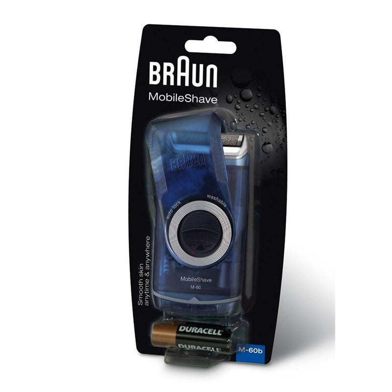 Rasoir à grille Braun | Batterie | Lavable