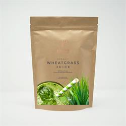 Jugo de pasto de trigo vivo orgánico 392 g (pedir por separado o 20 para el comercio exterior)