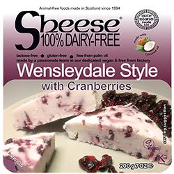 Wensleydale Style with Cranberries 200g