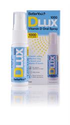 DLux 1000 תרסיס ויטמין D3 אוראלי 15 מ"ל (להזמין ביחידים או 6 עבור קמעונאות חיצונית)