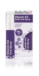 Vitamin K2 Oral Spray 25ml (bestil i singler eller 6 for detail ydre)